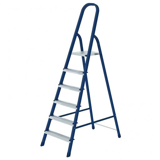 СИБРТЕХ Стремянка, 6 ступеней, стальная, Россия [97846] фото 1