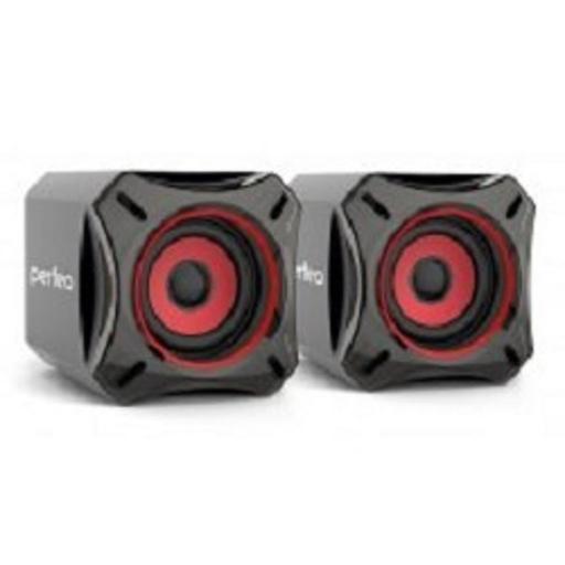 Perfeo колонки "CUBE" 2.0, мощность 2х5 Вт (RMS), чёрн, USB (PF-812) PF_4880 фото 1