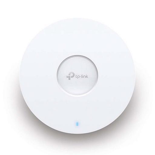 Сетевое оборудование TP-Link EAP633, AX1800 Потолочная двухдиапазонная точка доступа Wi-Fi 6, 1 гиг. порт RJ45, до 574 Мбит/с на 2,4 ГГц + до 1201 Мбит/с на 5 ГГц, PoE 802.3at, 2 встр.антенны, MU-MIMO, БП нет в комплекте (EAP613) фото 1