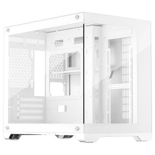 Корпус 1STPLAYER MEGAVIEW MV6-T White / mATX / MV6-TP-WH фото 1