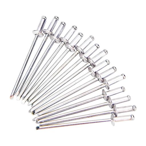 Ручной заклепочник с набором заклепок (60шт) Deli DL236910T 265мм, сталь 20Cr, диаметр 2,4 / 3,2 / 4,0 / 4,8 мм фото 2