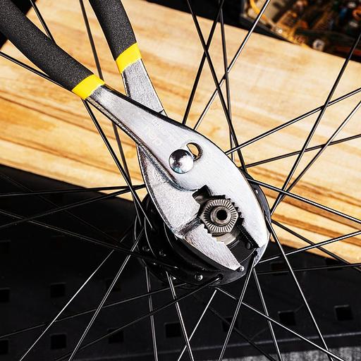 Пассатижи переставные двухдиапазонные Deli DL25510 300мм, прорезиненная двухкомпонентная ручка фото 5