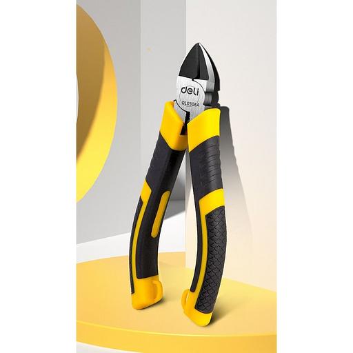 Бокорезы Deli DL0306A 160мм Сталь CrV, двухкомпонентная ручка фото 7