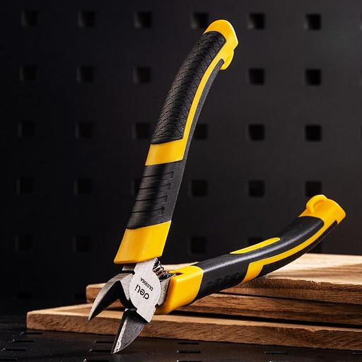 Бокорезы Deli DL0306A 160мм Сталь CrV, двухкомпонентная ручка фото 9