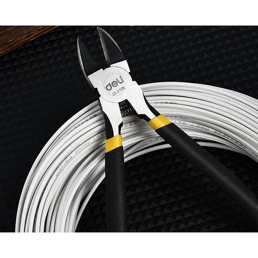 Бокорезы Deli DL2706 160мм, сталь 55С, противоскользящая ручка фото 8