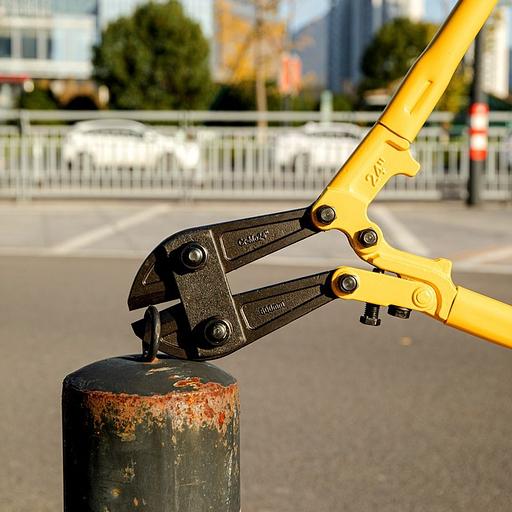 Болторез Deli DL2642 1000мм, прорезиненная ручка, захват 0-14мм фото 4