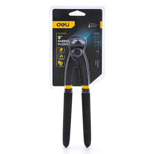 Клещи монтажные вязальные Deli DL111009 250мм, высокоуглеродистая сталь, прорезиненные рукоятки фото 1