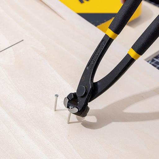 Клещи монтажные вязальные Deli DL111009 250мм, высокоуглеродистая сталь, прорезиненные рукоятки фото 2