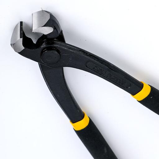 Клещи монтажные вязальные Deli DL111009 250мм, высокоуглеродистая сталь, прорезиненные рукоятки фото 5