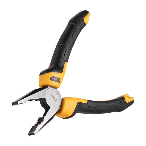 Комбинированные плоскогубцы Deli DL2007Z 180мм, мталь CrV, прорезиненная двухкомпонентная ручка фото 2