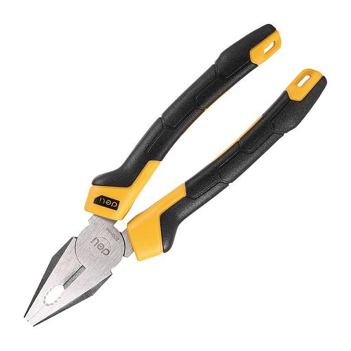 Комбинированные плоскогубцы Deli DL2008Z 200мм, сталь CrV, прорезиненная двухкомпонентная ручка фото 2