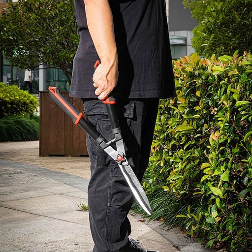 Садовые ножницы Deli DL580421 680мм, лезвия с тефлоновым покрытием, сталь 55С фото 9