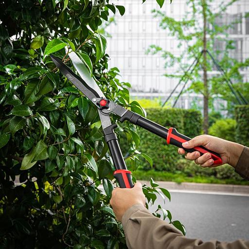 Садовые ножницы Deli DL580421 680мм, лезвия с тефлоновым покрытием, сталь 55С фото 10