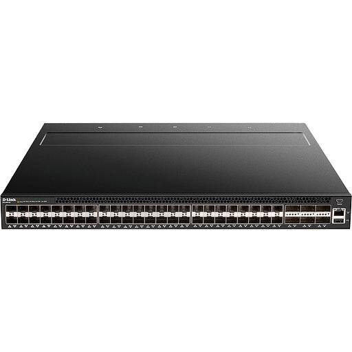 Коммутатор Managed L3 Switch 48x10GBase-X SFP+, 6x40GBase-X QSFP+, CLI, 1000Base-T Management, mini-USB Console, USB, w/D-Link OS (DXS-5000-54S/A1ASI) фото 1