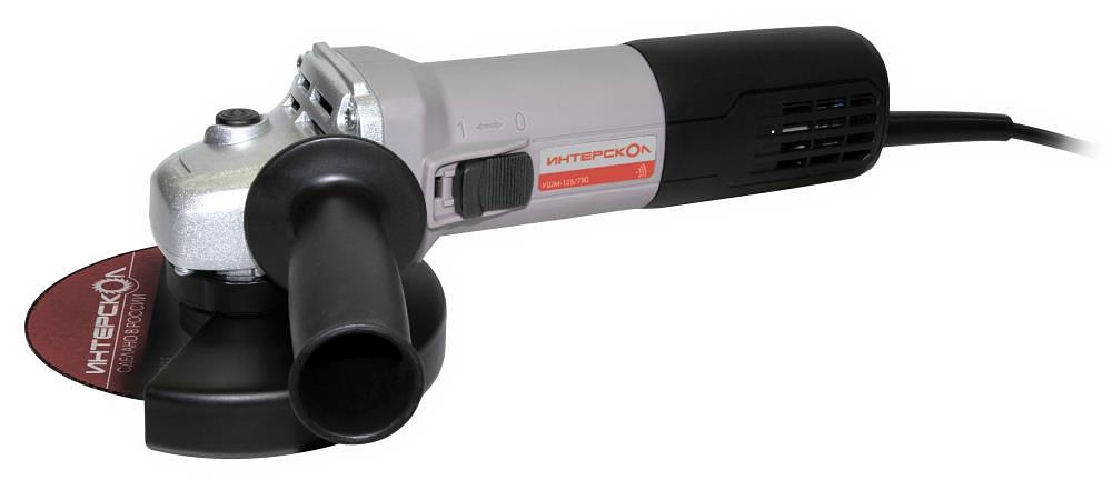 Машина шлифовальная угловая 125/780 827.0.0.70 INTERSKOL фото 1