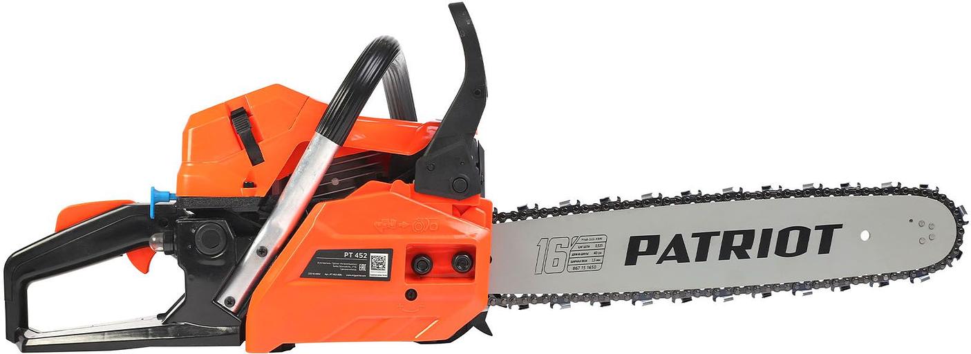 PATRIOT PT 452 Пила цепная бензиновая [220104452] { 3,4л.с., шина 16", Easy Start } фото 7