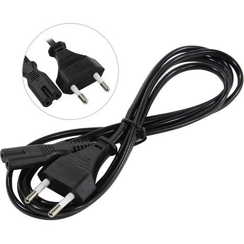 Exegate EP280675RUS Кабель питания ноутбуков, аудио/видео ExeGate Power PCN-0,5P (Евровилка CEE7/16->С7) VDE-250V-2*0.5mm2, медь, черный, 0.5м. фото 1