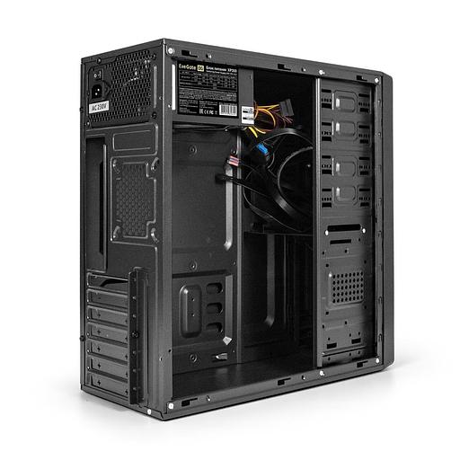 Exegate EX283730RUS Корпус Miditower ExeGate XP-401-350W-12 (ATX, БП XP350 с вент. 12см, 2*USB, аудио, черный) фото 2