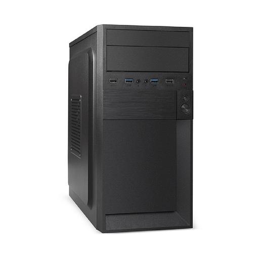 Exegate EX291145RUS Корпус Minitower ExeGate BAA-105U2-01-AAA350 (mATX, БП AAA350 с вент. 8см, 2*USB+2*USB3.0, аудио, черный) фото 1