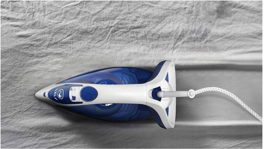 TEFAL FV5715E0 Утюг, 2500Вт, 195г, белый/синий фото 4