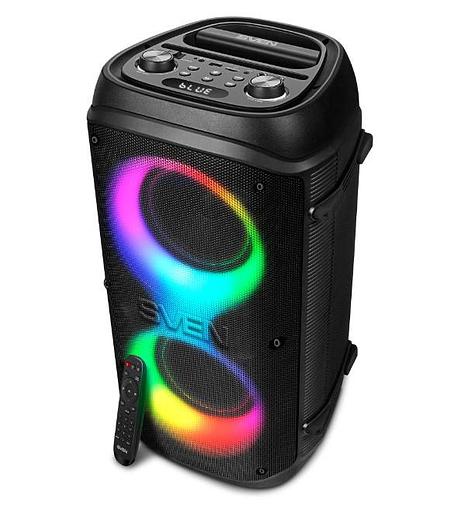 Портативная акустика 2.0 Sven PS-800 SV-021511 черная (100 Вт, TWS, BT, FM, USB, microSD, LED-диспле фото 1