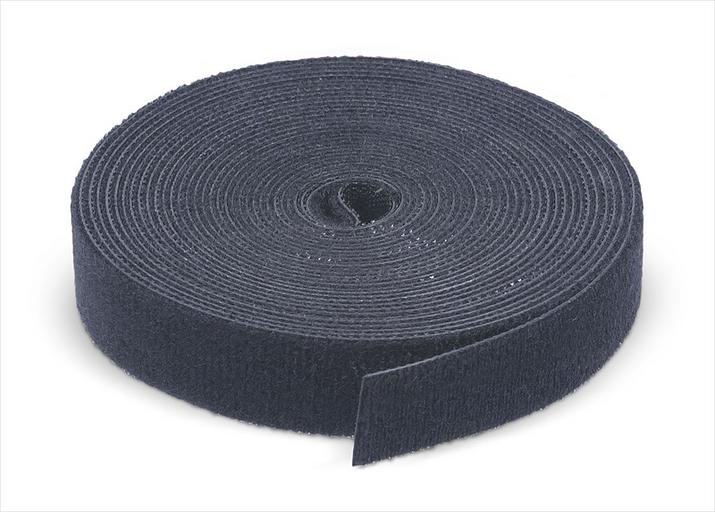 Лента Cabeus ROL-5x16-BK Лента (липучка) в рулоне, ширина 16 мм, длина 5 м, черная (ROL-5x16-BK) фото 1