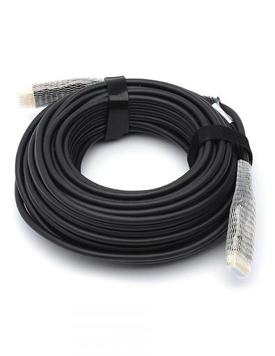 Кабель HDMI 20 м (HIGH speed, Metal gold, Optical) 8K VER 2.1 ATcom HDMI 2.1 (m) - HDMI 2.1 (m) 20 м (AT8878) фото 7
