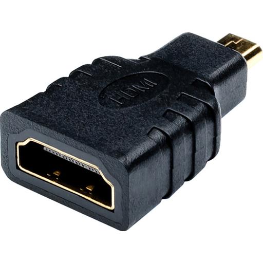 Переходник HDMI(f) <=> microHDMI(m) Переходник Atcom HDMI F/microHDMI M (AT6090) фото 2