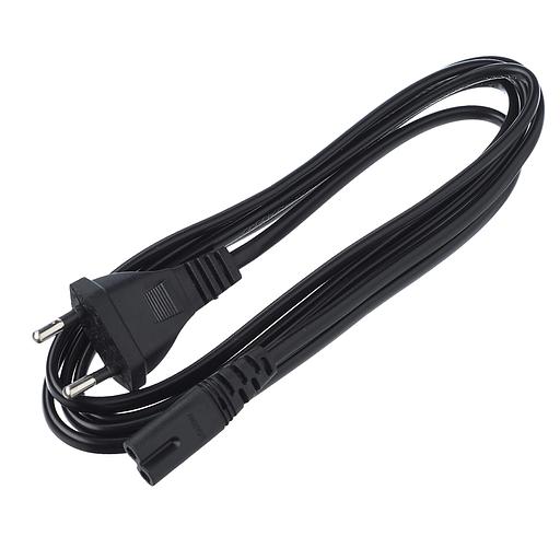 Кабель питания GoPower евровилка-C7 (2-pin) 1.8м ПВХ 0.75мм черный (1/300) GoPower евровилка-C7 (2-pin) 1.8м ПВХ 0.75мм черный (1 / 300) (00-00025227) фото 2