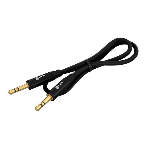 GCR Кабель 2.0m аудио jack 3.5mm/jack 3.5mm черный, GOLD, AL case черный, M/M, GCR-54761 Greenconnect GCR-54761 фото 1