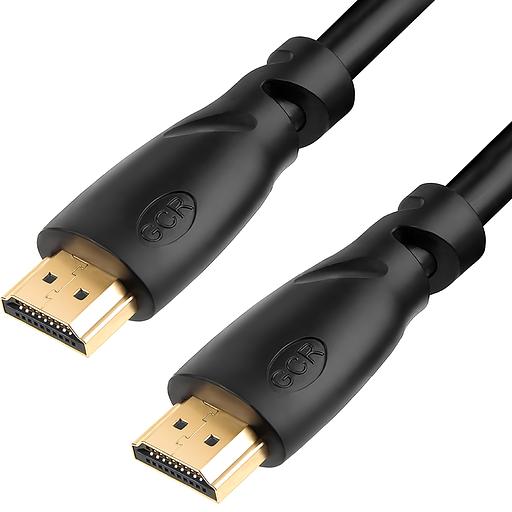 GCR Кабель Premium 1.8m HDMI 2.0, HDR, Ultra HD 4K60 Hz/ 5K30Hz, 3D, Ethernet 18.0 Гбит/с, OD8.0mm, 28/26 AWG, черный Greenconnect GCR-HM312-1.8m фото 1