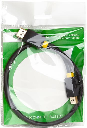 Greenconnect Кабель 5.0m DisplayPort v1.2, 20M/20M, черный, 28/28 AWG Greenconnect DisplayPort (m) - DisplayPort (m) 5м (GCR-DP2DP-5.0m) фото 8