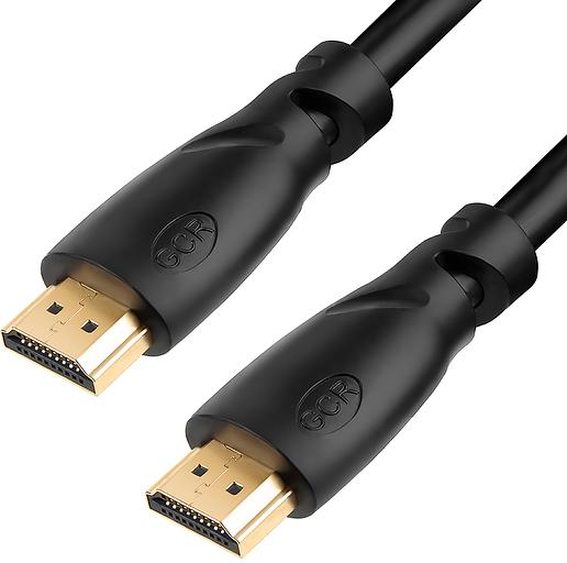 Greenconnect Кабель PROF 15.0m HDMI версия 2.0, черный, OD9.0mm, 28/24 AWG, позолоченные контакты, Ethernet 18.0 Гбит/с, 3D, 4K GCR-HM313-15.0m, тройной экран Greenconnect HDMI (m) - HDMI (m) 15м (GCR-HM313-15.0m) фото 1