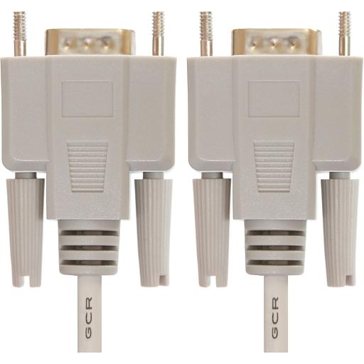 Greenconnect Кабель COM RS-232 порта соединительный 3 m GCR-DB9CM2M-3m, 9M / 9M Premium, серый, пластиковый пакет Кабель Greenconnect COM RS-232 9M/RS-232 9M (GCR-DB9CM2M-3m) фото 3
