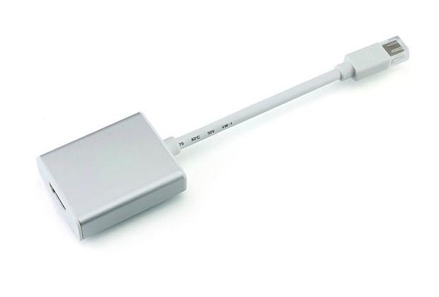 Greenconnect Адаптер-переходник Apple mini DisplayPort 20M > HDMI 19F, GCR-MDP2HD2 Greenconnect Apple mini DisplayPort 20M > HDMI 19F (GCR-MDP2HD2) фото 3