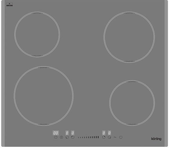 Встраиваемая варочная панель Korting HI 64560 BGR фото 1
