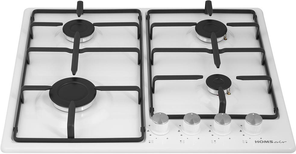 Газовая варочная панель HOMSair HOMSAir HGE643GWH фото 2