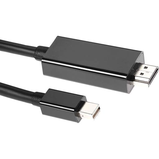Кабель-переходник Mini DisplayPort M => HDMI M 1.8m Telecom VCOM Кабель-переходник Telecom Mini DisplayPort M/HDMI M (TA695) фото 1