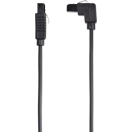 Кабель SATA M --SATA M 3.0V 7 pin угловой разъем Telecom 0.5m VCOM Кабель-переходник Telecom SATA III/SATA III (TUS705-0.5M) фото 1