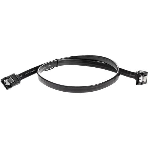 Кабель SATA M --SATA M 3.0V 7 pin угловой разъем Telecom 0.5m VCOM Кабель-переходник Telecom SATA III/SATA III (TUS705-0.5M) фото 5