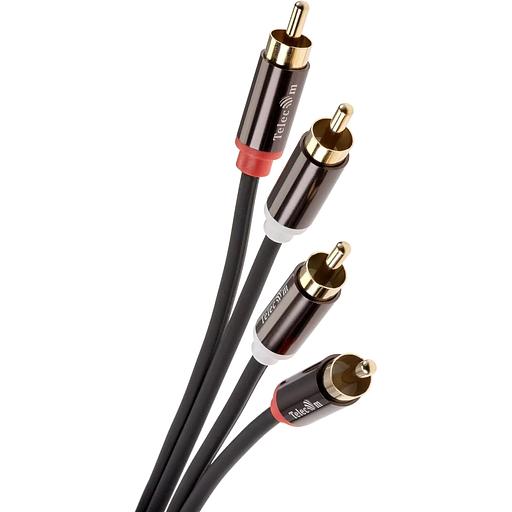 Кабель соединит 2xRCA (M) - 2xRCA (M),1.5m, TelecomPRO VCOM Кабель-переходник Telecom 2 x RCA M/2 x RCA M (TAV7158M-1.5M) фото 5