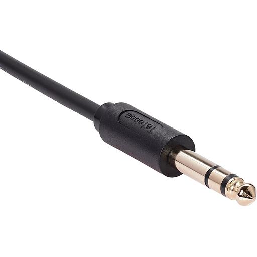 Кабель-адаптер 3.5ST(M)/6.35 ST(M), 3м, Telecom PRO VCOM Адаптер-переходник Telecom jack 6.35 mm M/Jack 3.5 mm M (TAV6165-3M) фото 3