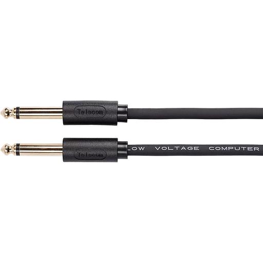 Кабель-соединит 6.35ST(M)/6.35 ST(M), 3м, Telecom PRO VCOM Кабель-переходник Telecom jack 6.35 mm M/jack 6.35 mm M (TAV6166-3M) фото 2