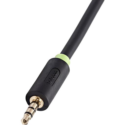 Кабель-адаптер 3.5ST(M)/2X6.35 ST(M), 1.5м, Telecom PRO VCOM Адаптер-переходник Telecom Jack 3.5 mm M/2 x jack 6.35 mm M (TAV6168-1.5M) фото 4