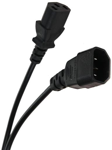 Кабель монитор - компьютер 1.8 метра 220V (UPS -> устройство) 3G*0.5mm Aopen VCOM AOpen ACE001-1.8M фото 1