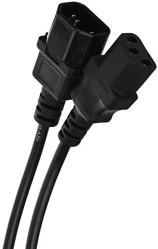 Кабель монитор - компьютер 220V (UPS -> устройство) 3G*0.75mm2 VCOM, 3,0м VCOM CE001-CU0.75-3M фото 1