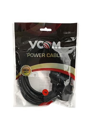 Кабель монитор - компьютер 220V (UPS -> устройство) 3G*0.75mm2 VCOM, 3,0м VCOM CE001-CU0.75-3M фото 5