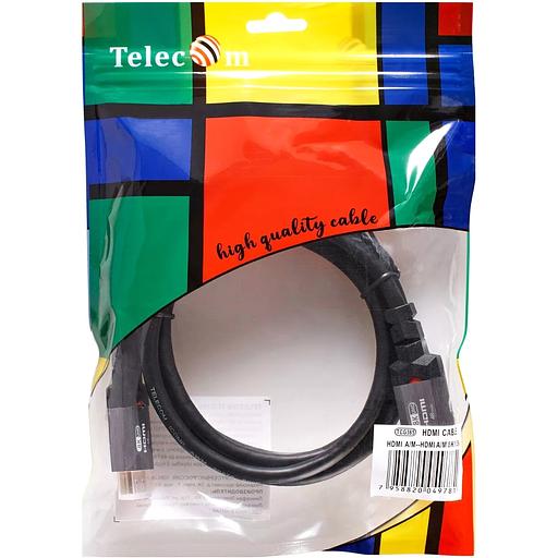 Кабель HDMI 19M/M,ver. 2.1, 8K@60 Hz 1.5m метал разъемы, Telecom VCOM Telecom TCG365-1.5M фото 8