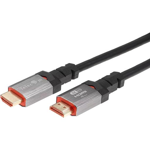Кабель HDMI 19M/M,ver. 2.1, 8K@60 Hz 2m метал разъемы, Telecom VCOM Telecom TCG365-2M фото 1