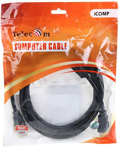 Кабель HDMI-19M --- HDMI-19M ver 2.0+3D/Ethernet,2 фильтра 2m Telecom VCOM Telecom HDMI (m) - HDMI (m) 2м (TCG200F-2M) фото 3